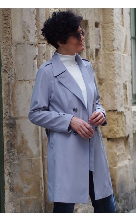 Modny płaszcz dwurzędowy dla kobiet kochających styl, Eleganckie trencze na specjalne uroczystości od Choice