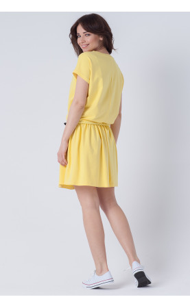 Żółta sukienka na lato, Oryginalne kreacje wyszczuplające od Choice